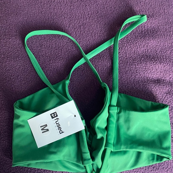 Fused Hawaii Kohanaiki bikini top “pine trees” - Picture 2 of 7